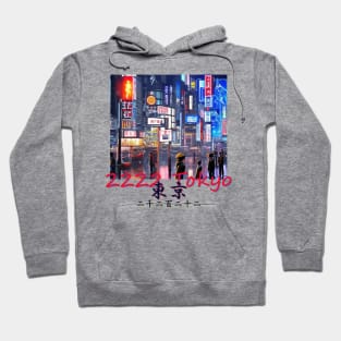 Japan Tokyo 2222 by Kana Kanjin Hoodie